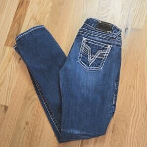 Vigoss women's The Chelsea Slim Boot jeans size 7/8